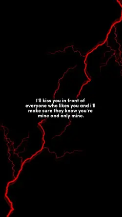 I'll kiss u in front