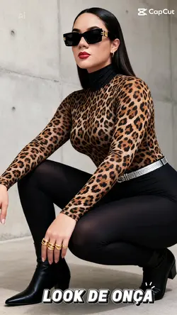 LOOK DE ONÇA IA