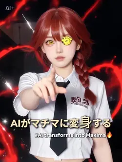 AIがマチマに変身する