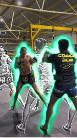 Muay Thai workout 