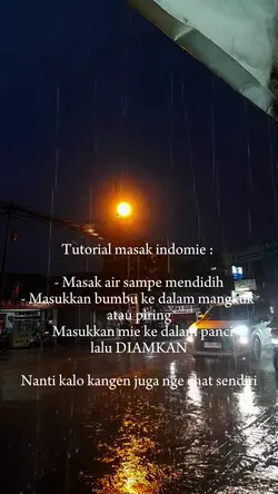 Tutor masak indomie
