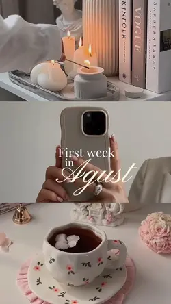 First week in agust 