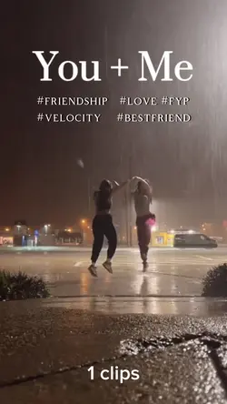 You + me