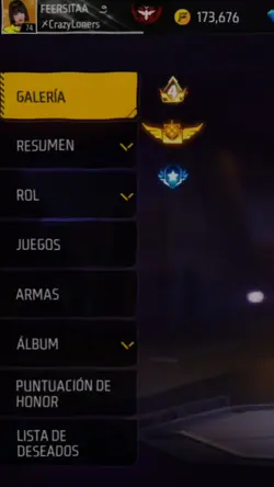 Muestra perfil de ff