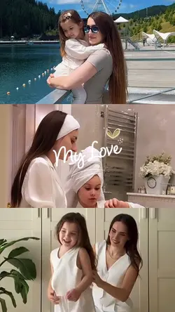 Mom and kids