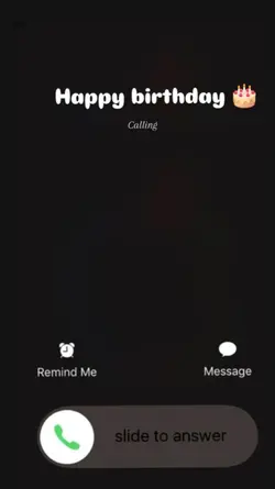 Calling birthday