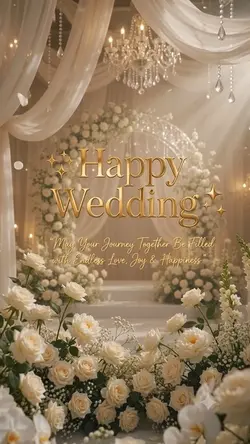 HAPPY WEDDING 🤍