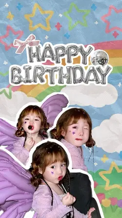 birthday template 🎂