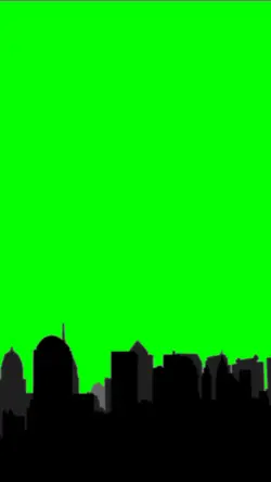 City Green Screen