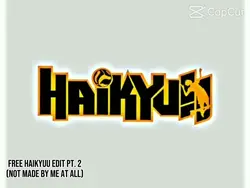 Haikyuu edit pt.2 