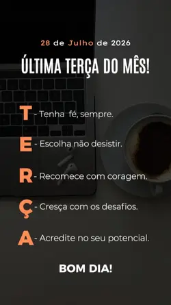 Terça bom dia
