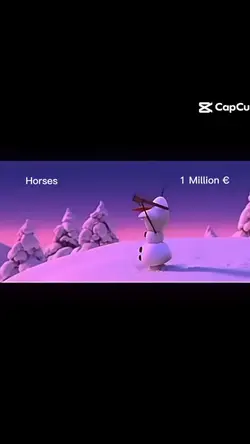 Not my horses!