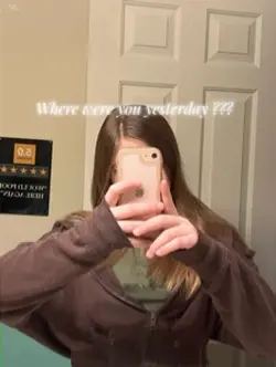 Where were u???…