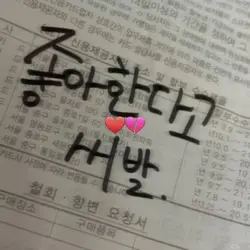 아니 , 사랑한다고