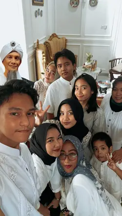foto keluarga walid