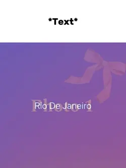 Rio De Janeiro 