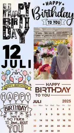 12 J U L I HBD