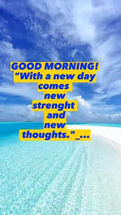 GOOD MORNING!