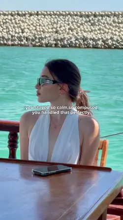 :you stayed so calm