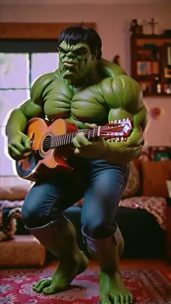 Hulk play music