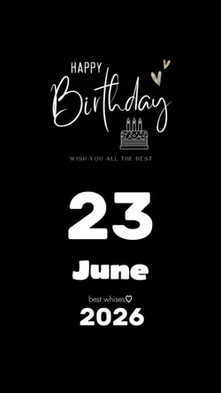 Hbd 24 June 2026 