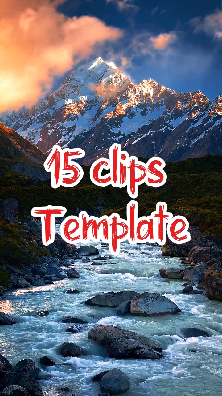 capcut template cover