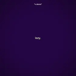 Lazy confession