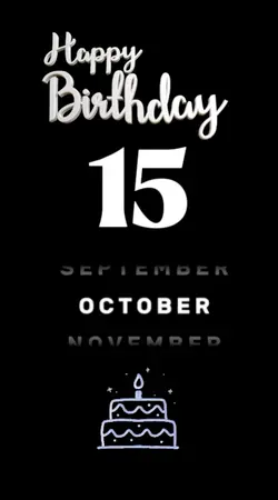 hbd 15 October