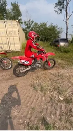 Dirtbike jump