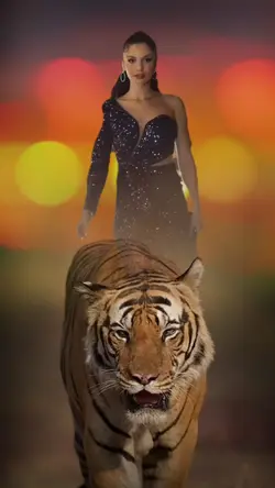 Slow motion Tiger 