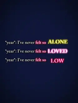 I’ve never felt so