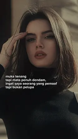 muka tenang 