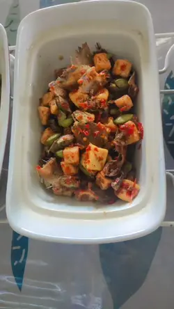 Menu gulai saghini