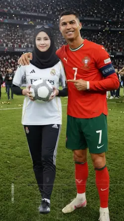 Foto bareng Ronaldo