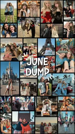 June dump collage