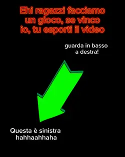 Ci sei cascato?