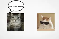 who can it be now