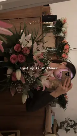 i got flowers