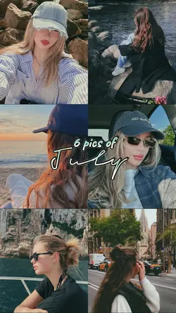 6 pics of july
