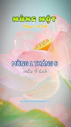 mùng 1 tháng 6 AL 
