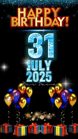 Birthday 31 july2025