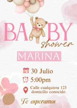 Baby shower niña
