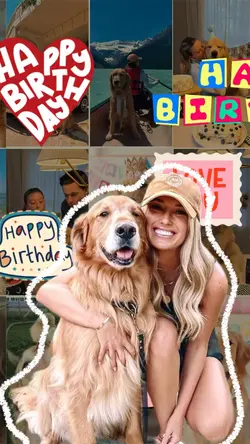 Birthday my dog