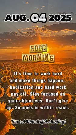Good morning 