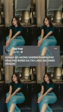 Tao ako hndi orasan.