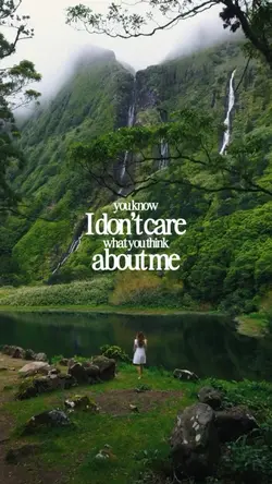 i don't care quotes✨
