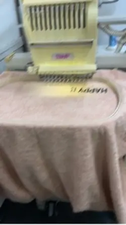 Towel embroidery