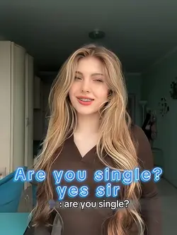 are you single? yes 
