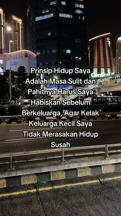 prinsip Hidup Saya
