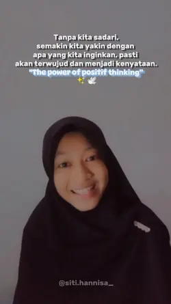 Positif Thinking 